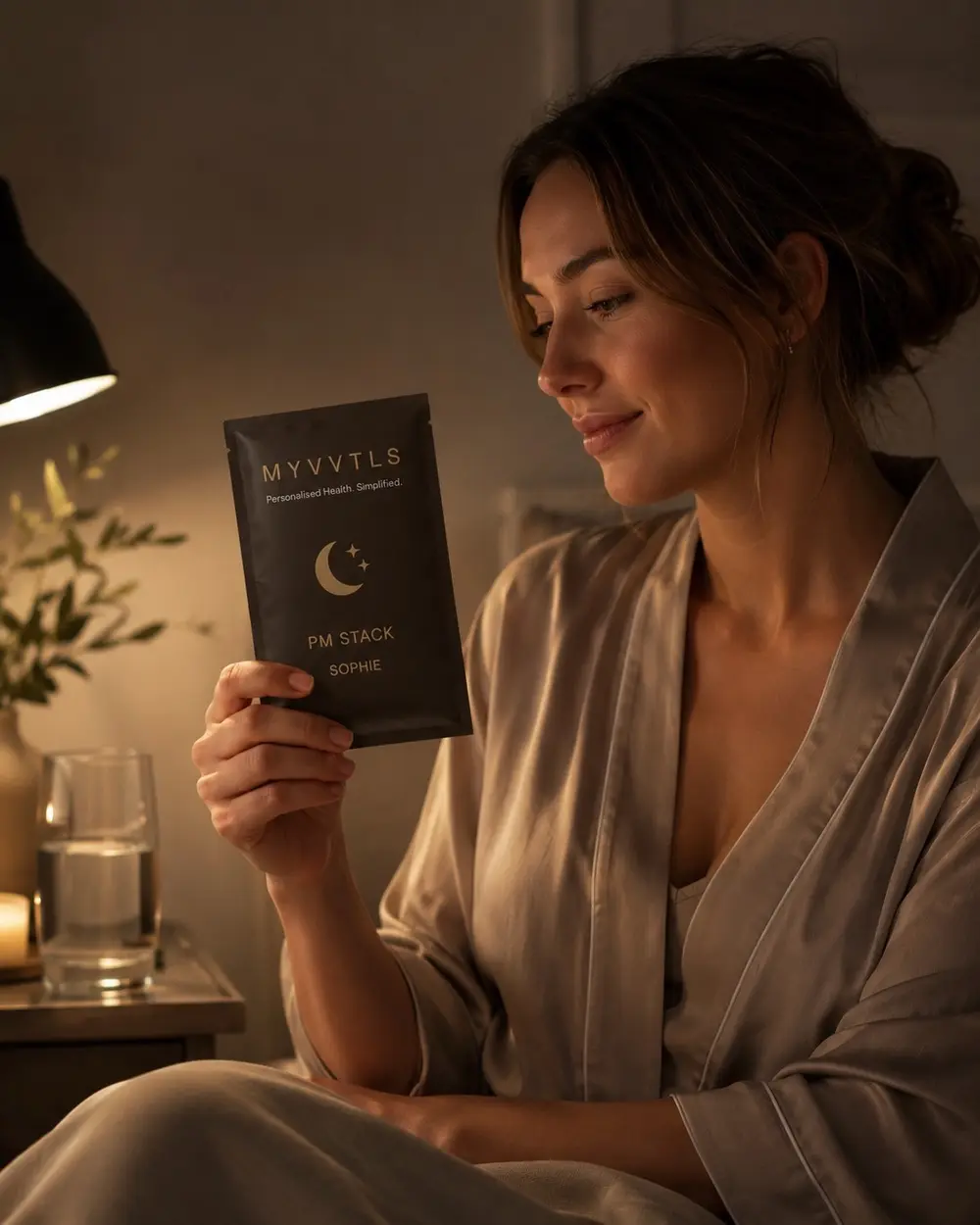 A personalised MYVYTLS evening routine